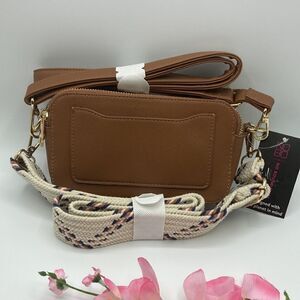 WOMEN’S CAMERA CROSSBODY HANDBAG Purse Bag